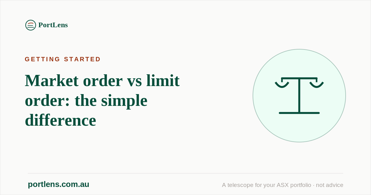Market order vs limit order: the simple difference